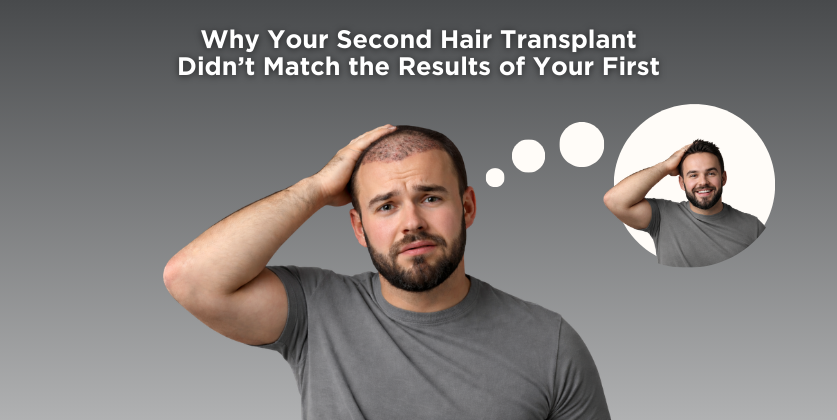 Why Your Second Hair Transplant Didn’t Match the Results of Your First