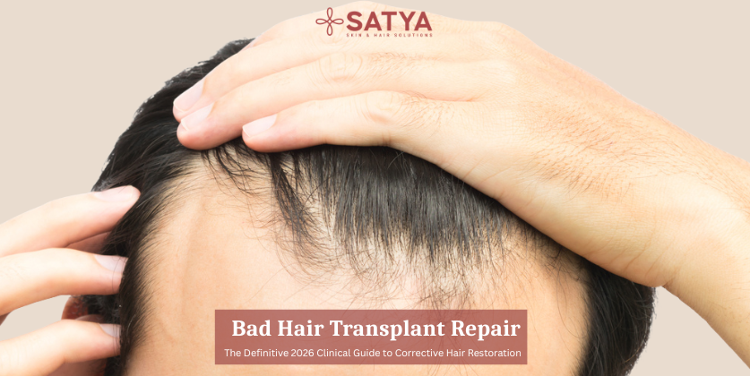 Bad Hair Transplant Repair: A Doctor’s Guide to Corrective Hair Transplant Surgery
